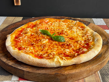 Sauerteig-Pizza Margherita