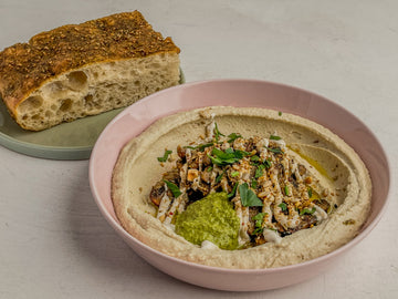Hummus Bowl - Pilze