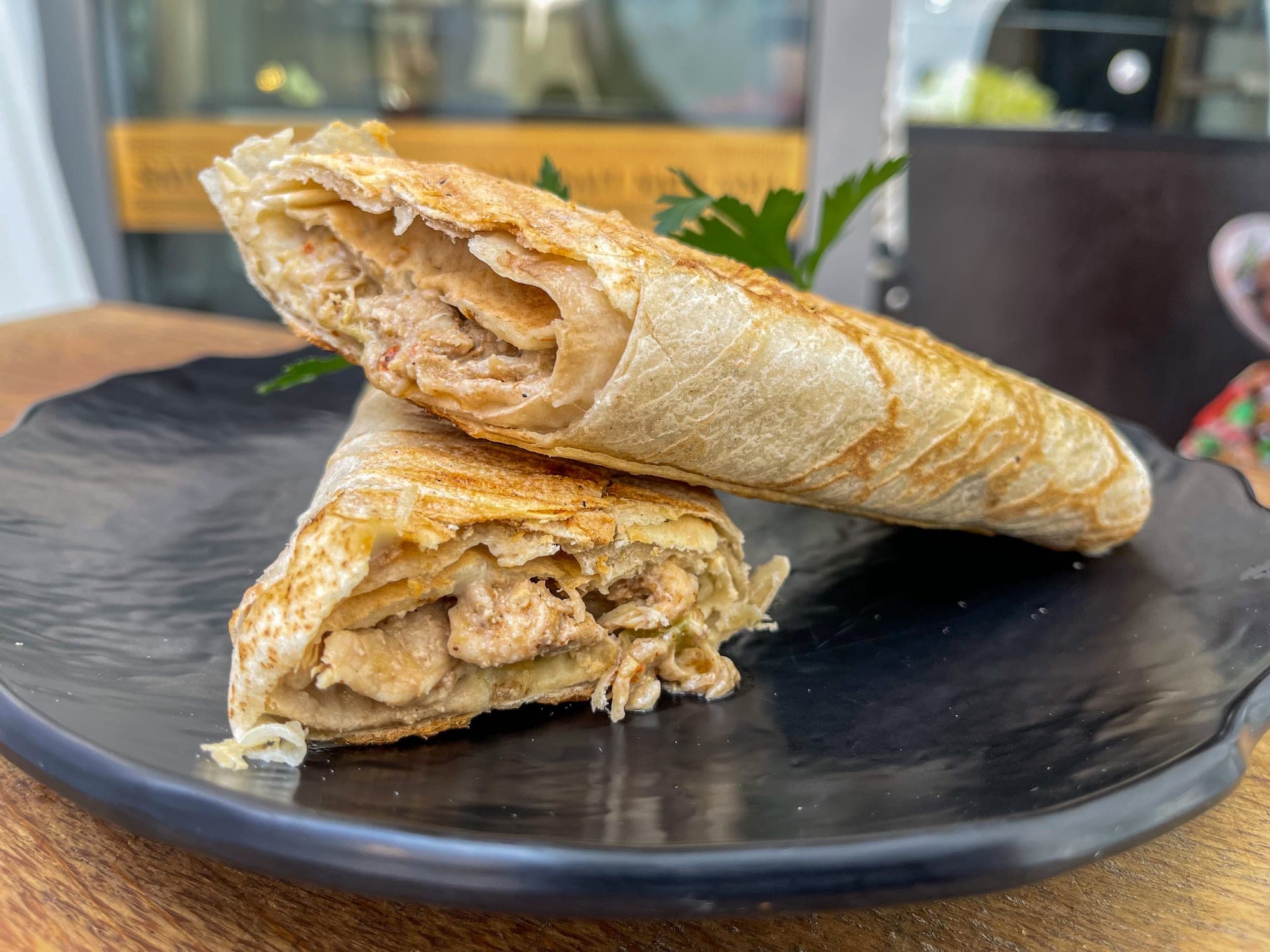 Safi-Hähnchen-Wrap