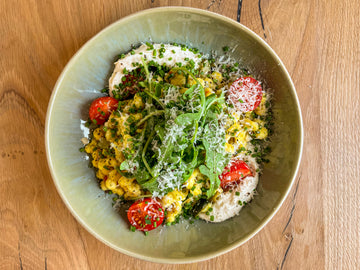 Zucchini Zitronen Spätzle