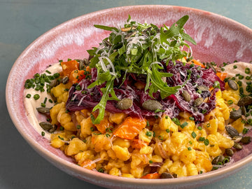 Kürbis-Spätzle