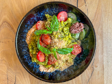 Tomaten Basilikum Spätzle