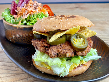 Veganer-Monats-Bio-Burger „Vegano Loco“