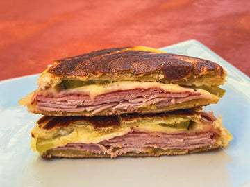 Cuban style sandwich
